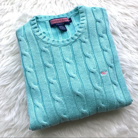 Bogo Vineyard Vines Tiffany Blue V Neck 